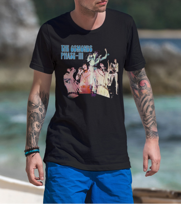The Osmonds Phase III Concert Performance Montage T-Shirt