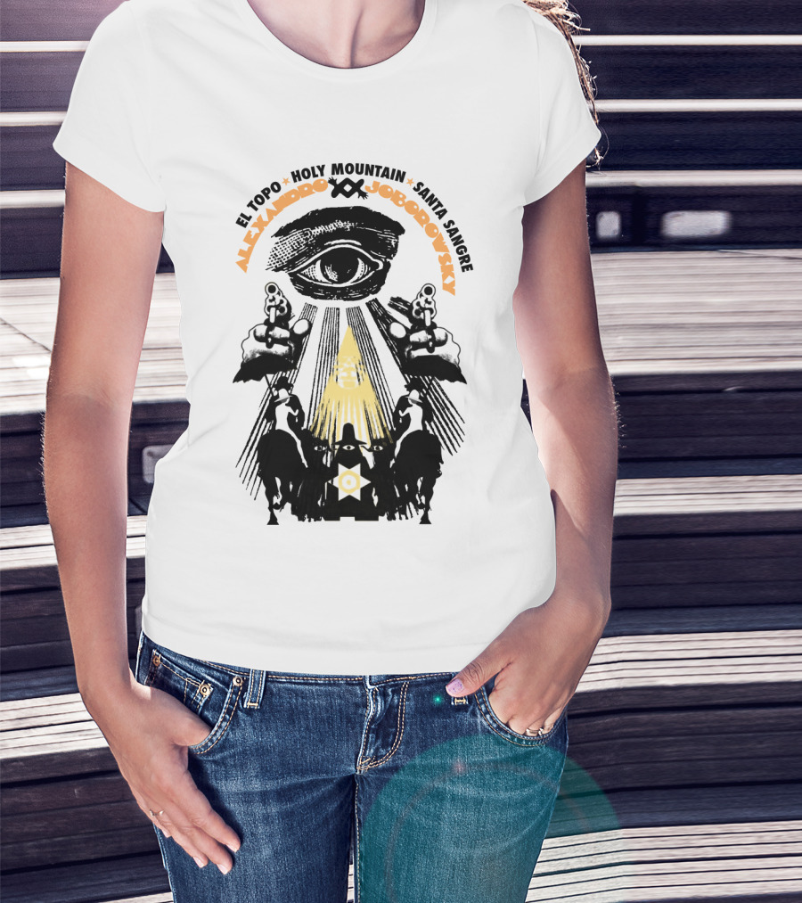 El Topo Holy Mountain Santa Sangre Alejandro Jodorowsky Eye Symbolism T-Shirt