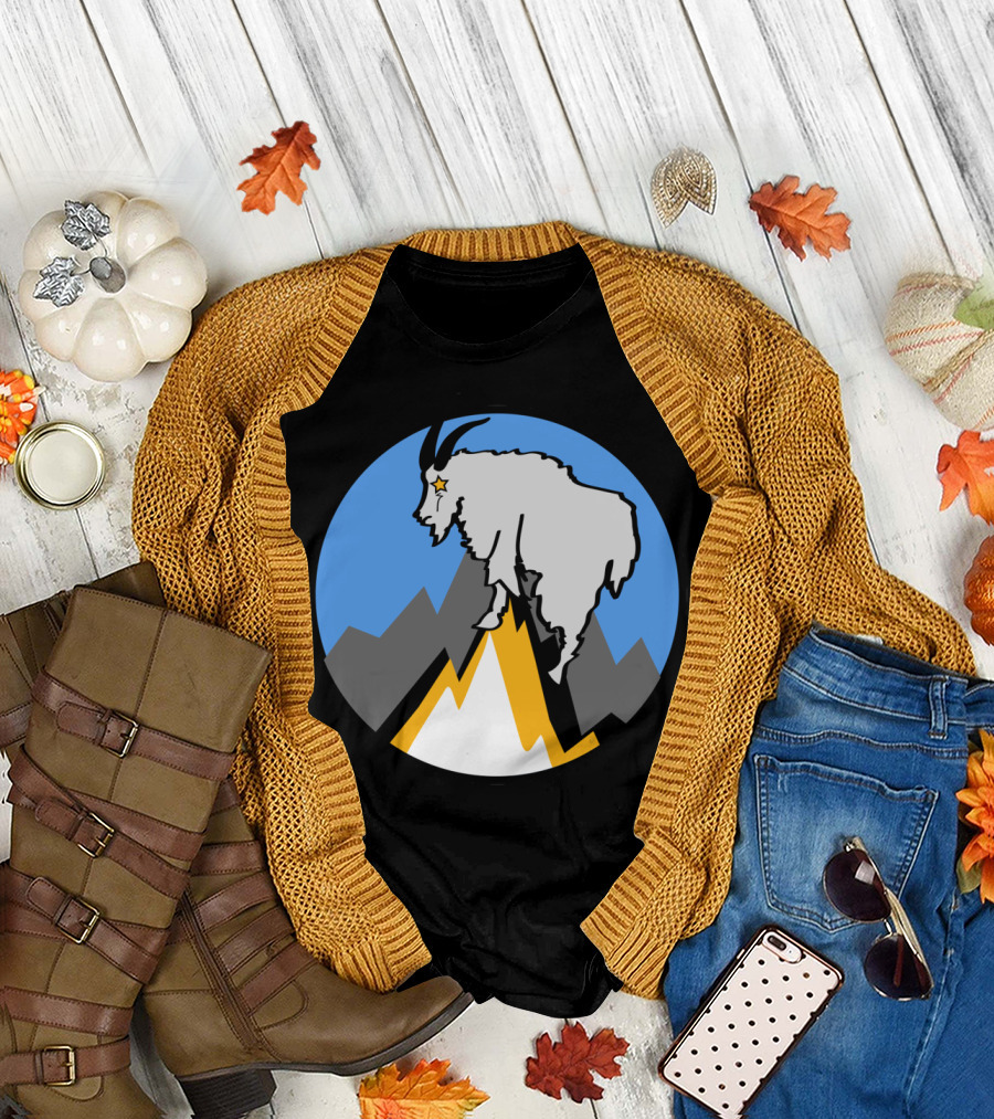 Totes McGoats Mountain Goat Star Icon прыжків на горе T-Shirt