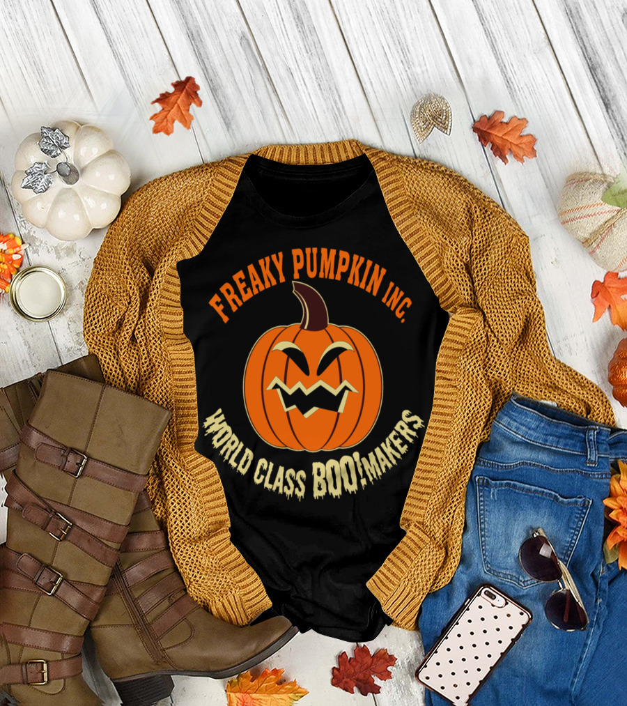 Freaky Pumpkin Inc. World Class Boo Makers T-Shirt