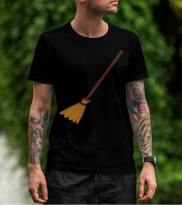 Halloween Broomstick T-Shirt