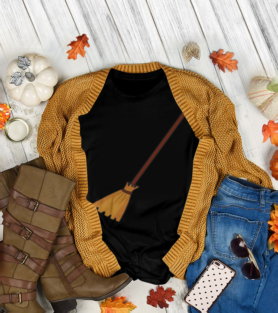 Halloween Broomstick T-Shirt