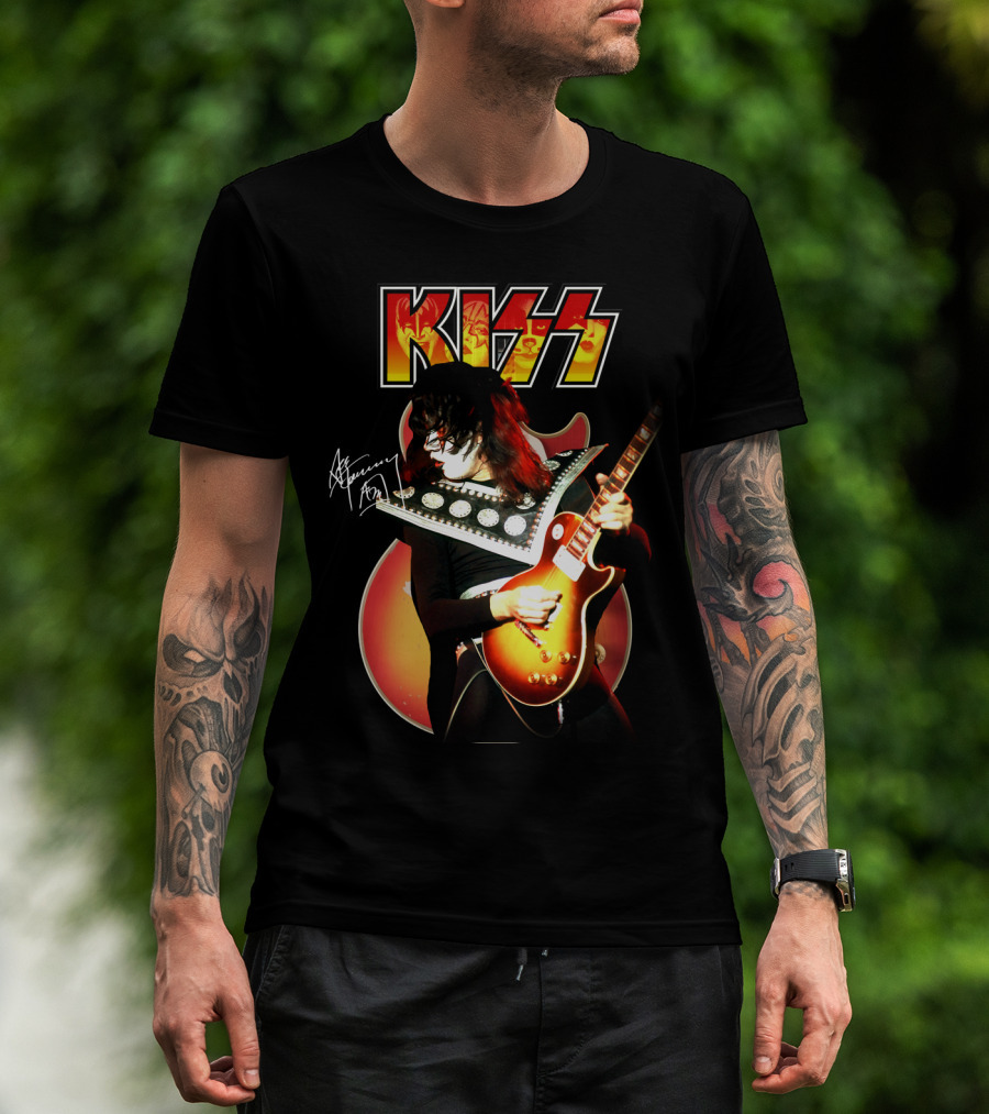 KISS Guitarist Spencer Ace Frehley Signature T-Shirt