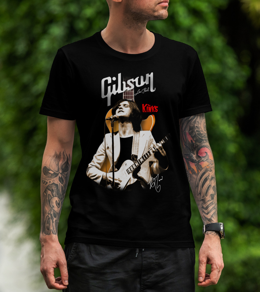 Gibson Les Paul The Kinks Guitarist Signature T-Shirt