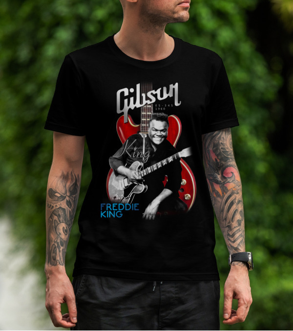 Gibson ES-345 1960 Freddie King Guitar T-Shirt