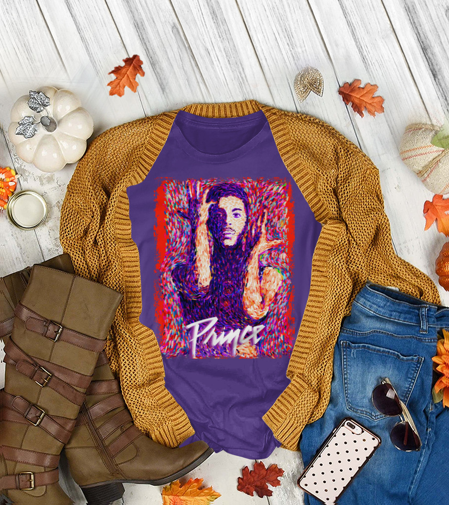 Prince Psychedelic Portrait T-Shirt