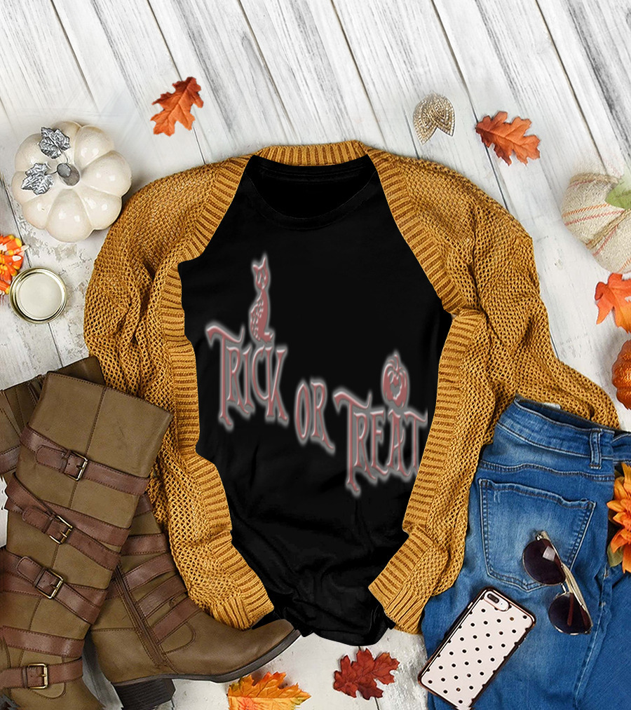 Trick or Treat Owl Pumpkin T-Shirt