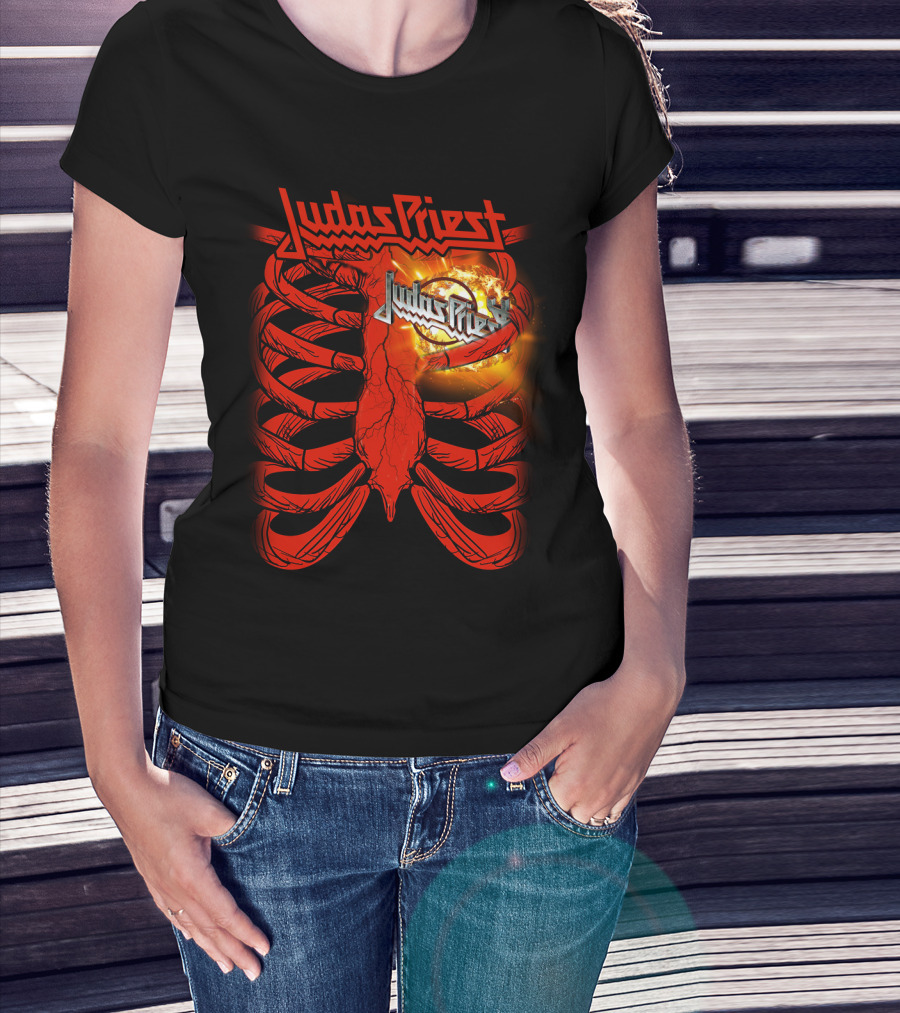 Judas Priest Ribcage Explosive T-Shirt