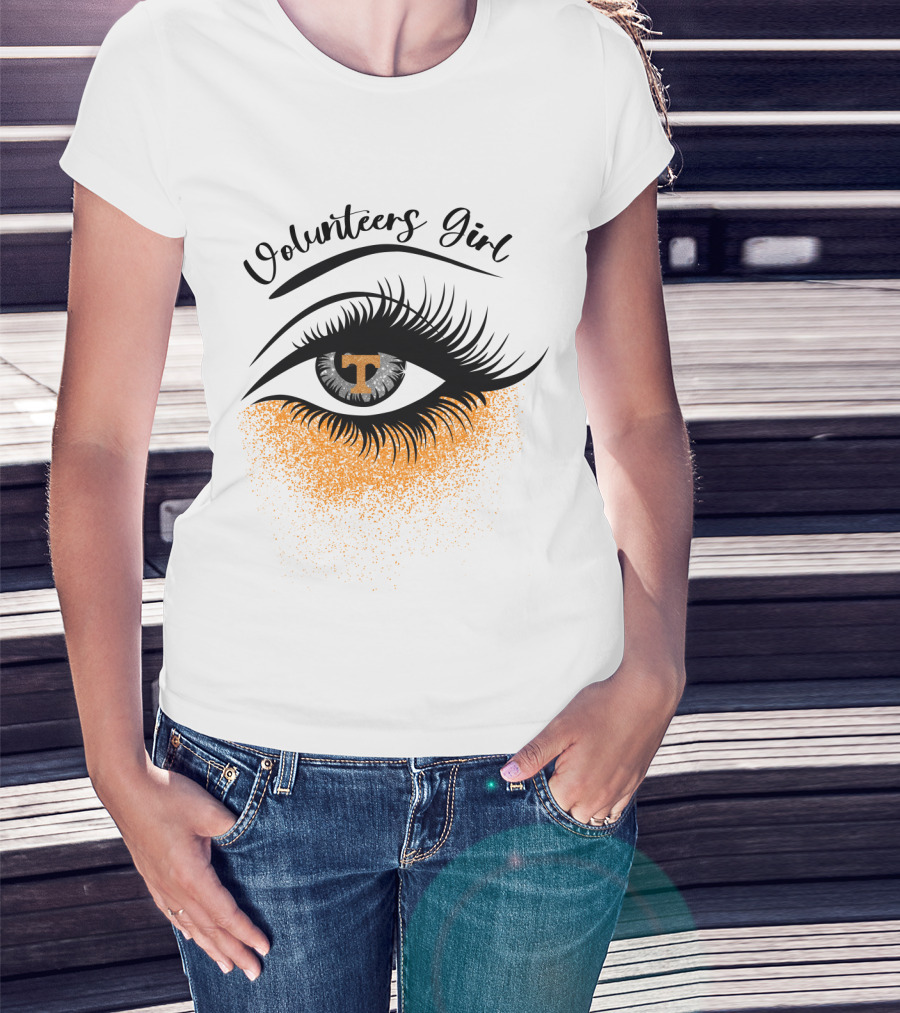 Volunteers Girl Tennessee Volunteers Eye T-Shirt