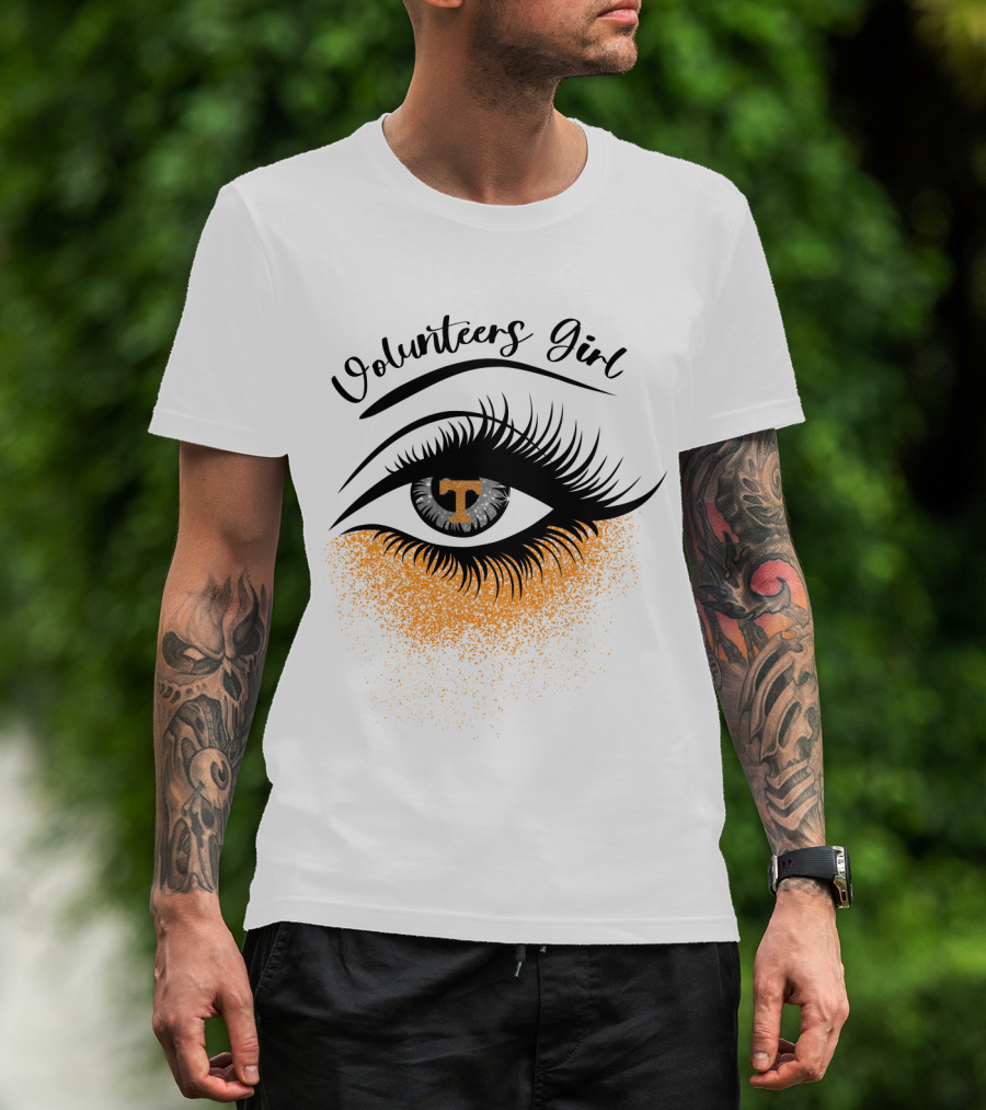 Volunteers Girl Tennessee Volunteers Eye T-Shirt