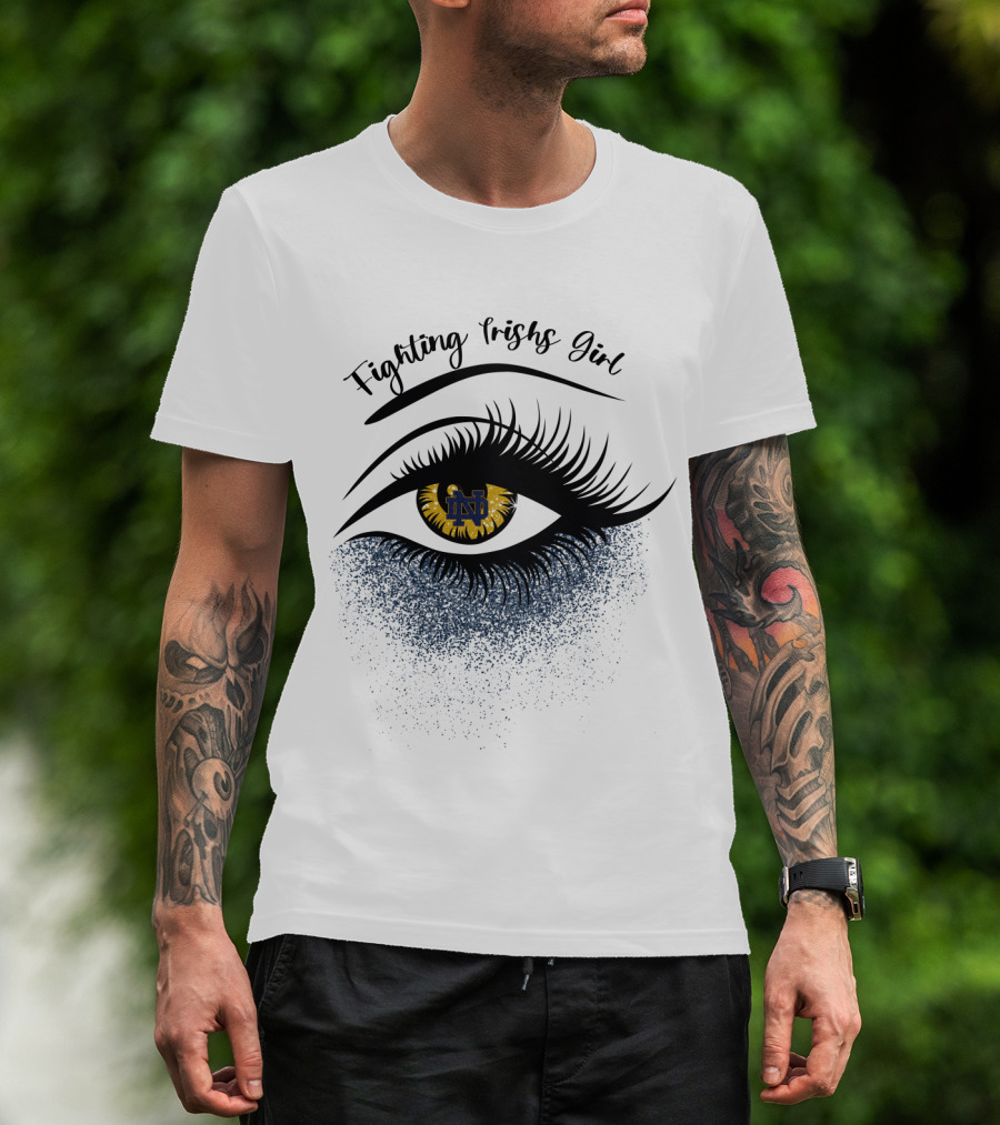 Fighting Irish Girl Notre Dame Eye T-Shirt