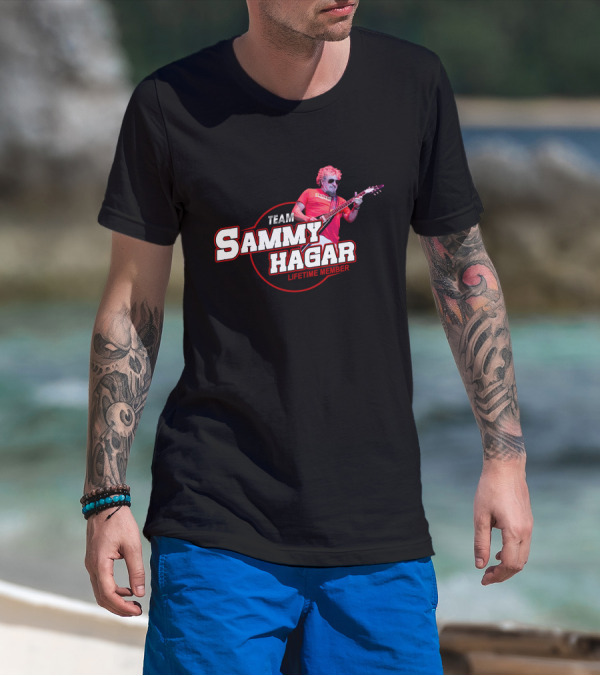 Team Sammy Hagar Lifetime Member T-Shirt