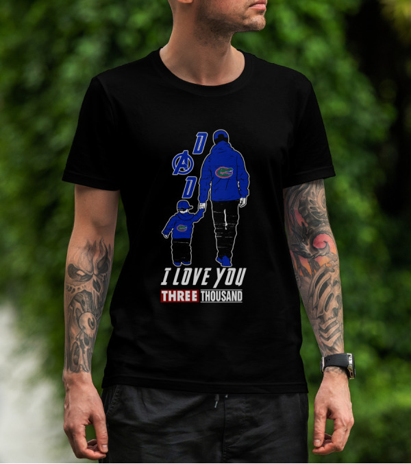 Dad Florida Gators I Love You Three Thousand Boy T-Shirt