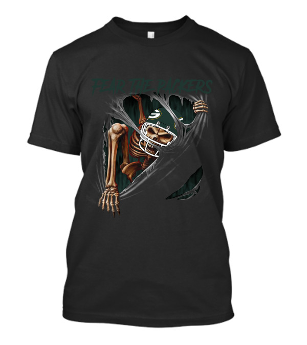 Fear The Packers Green Bay Packers 515NFL L1MTH T-Shirt