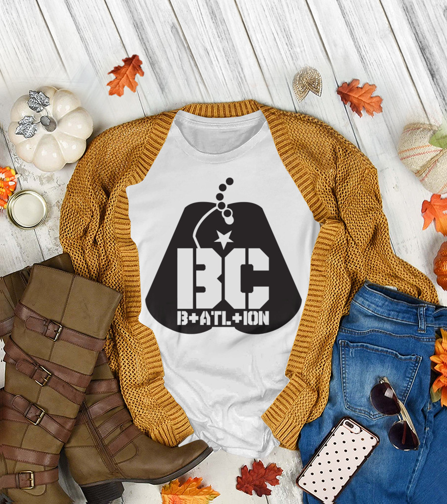 BC Battalion Dog Tag Star T-Shirt