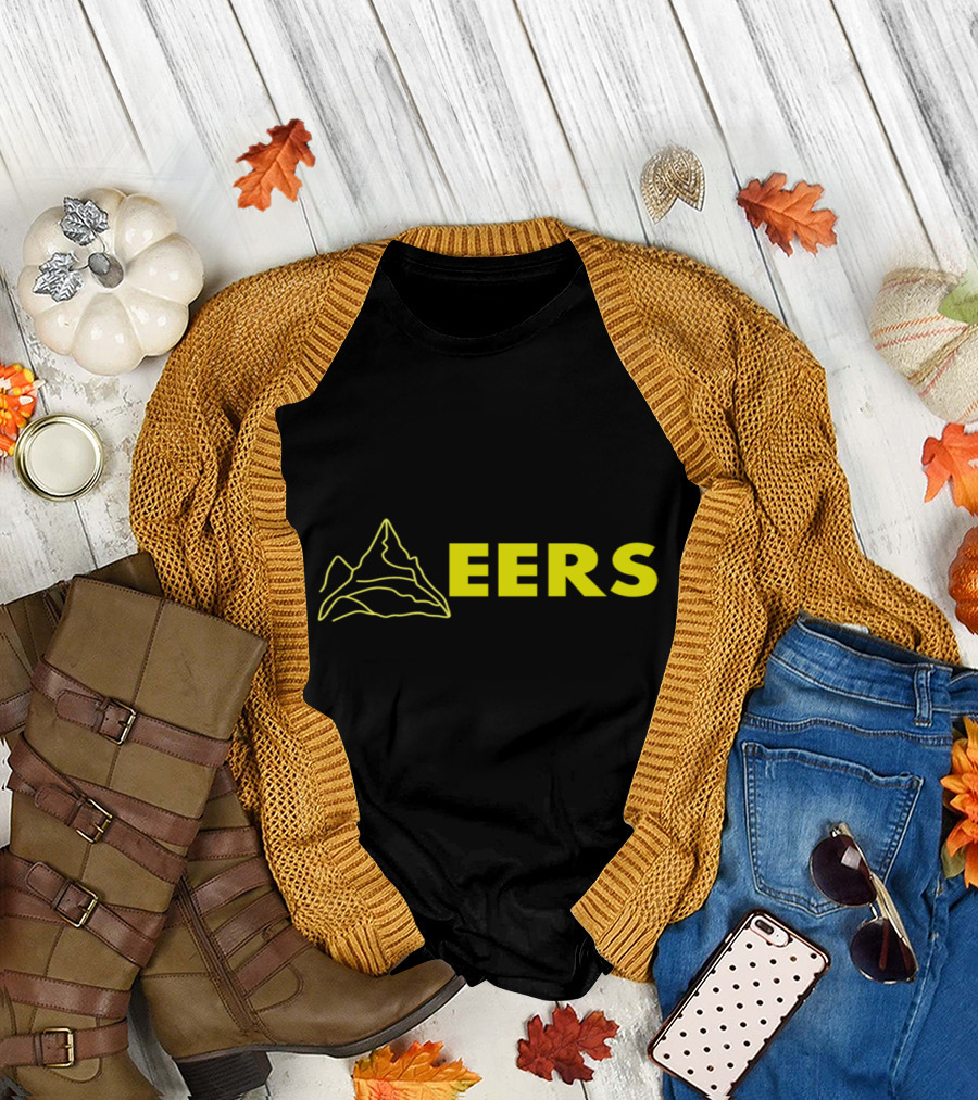 EERS Mountain Outline Minimalist T-Shirt
