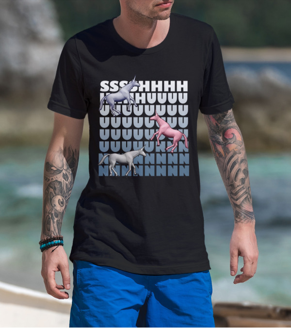 SHUN Unicorn SHHHUUUNN T-Shirt