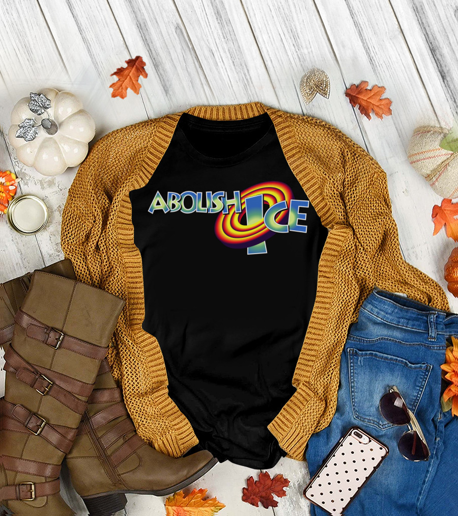 ABOLISH I.C.E. Space Jam Logo T-Shirt