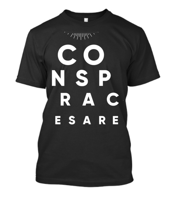 Shane Dawson Conspiracy Eye Chart Illuminated T-Shirt