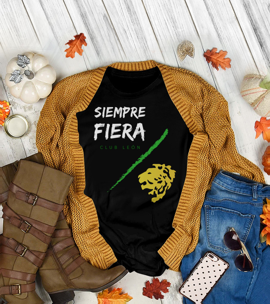 SIEMPRE FIERA CLUB LEÓN Sudadera Del Club Leon T-Shirt