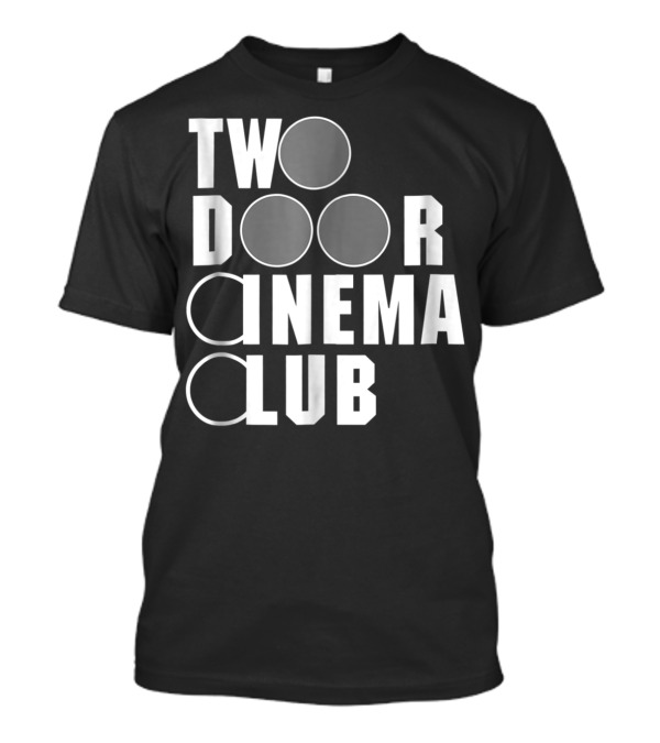 Two Door Cinema Club Text Circles T-Shirt