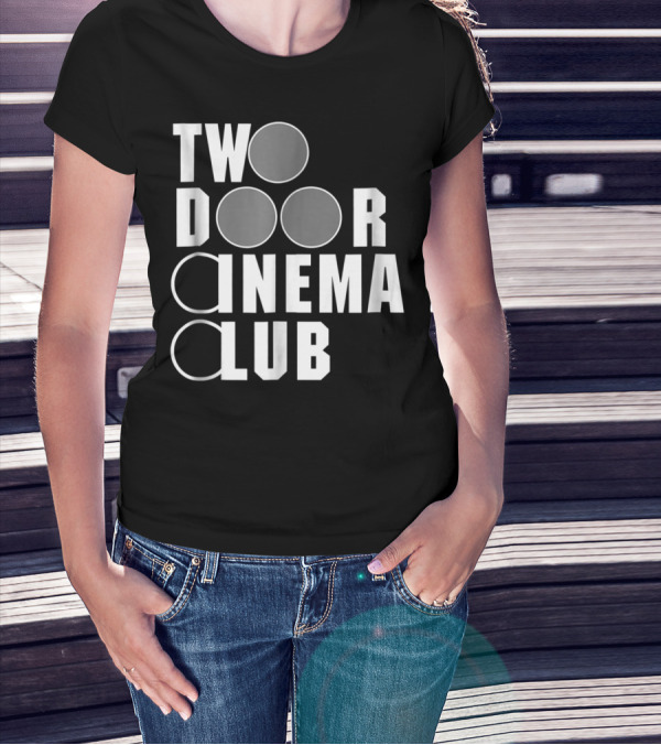 Two Door Cinema Club Text Circles T-Shirt