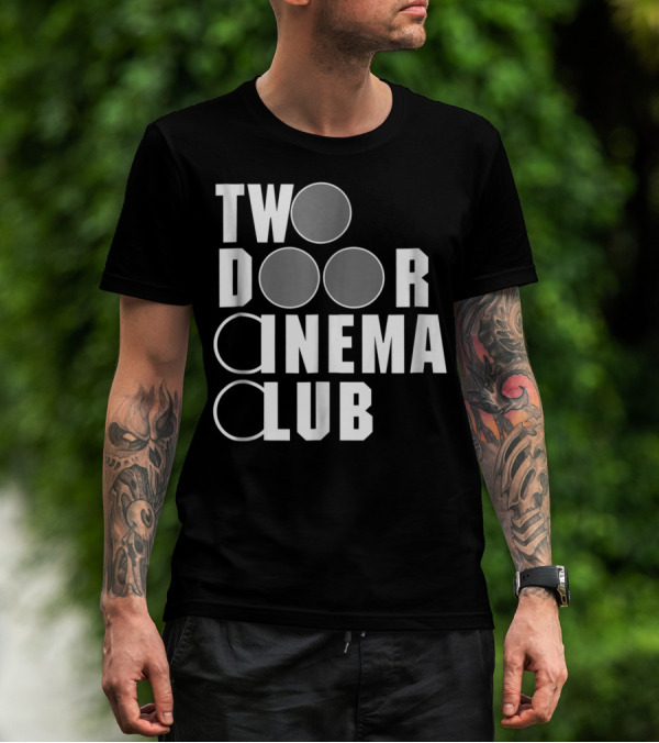 Two Door Cinema Club Text Circles T-Shirt