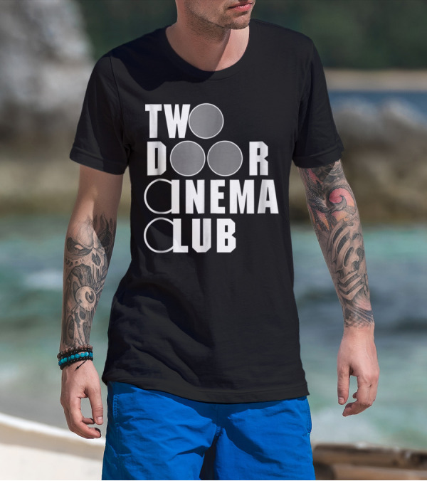 Two Door Cinema Club Text Circles T-Shirt