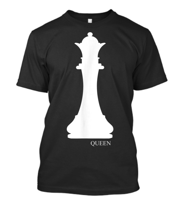 Queen Chess Piece Halloween Costume Chess Club Queen T-Shirt