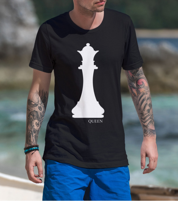 Queen Chess Piece Halloween Costume Chess Club Queen T-Shirt