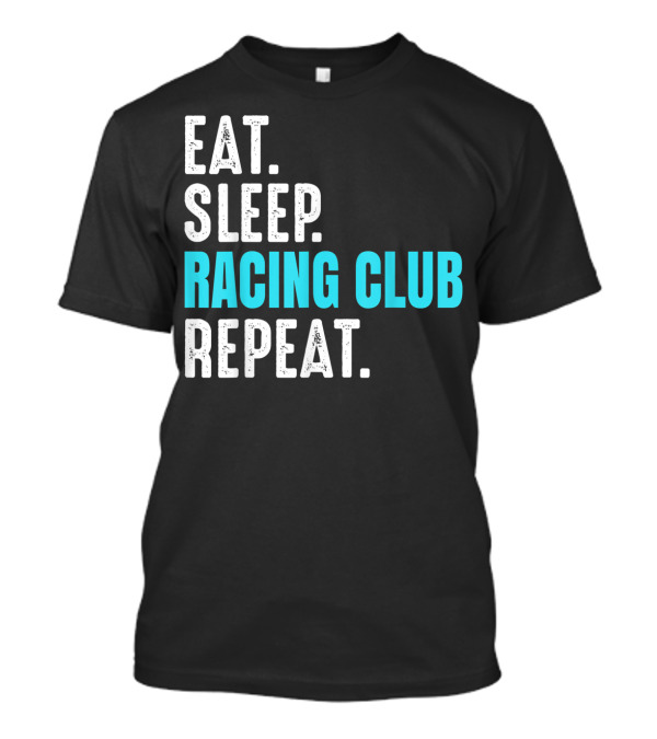 Eat Sleep Racing Club Repeat Soccer Argentina T-Shirt