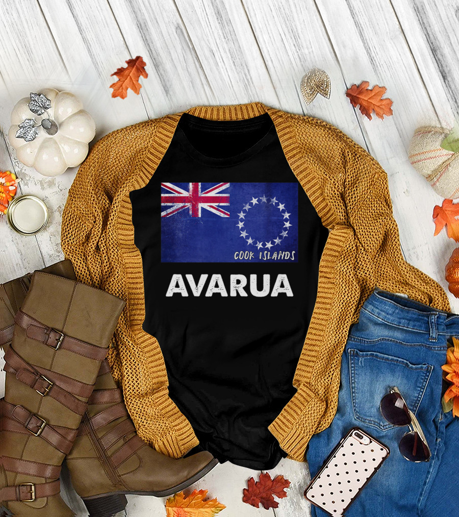 Avarua Cook Islands Flag T-Shirt