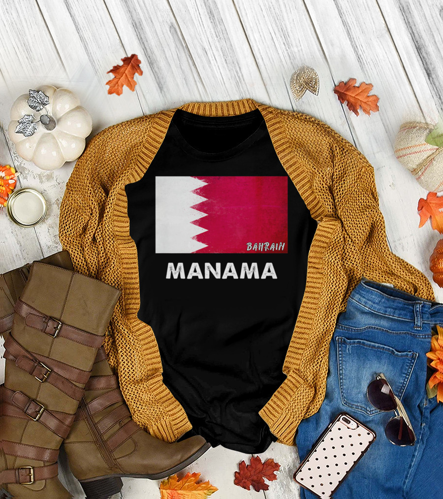 Bahrain Flag Manama T-Shirt