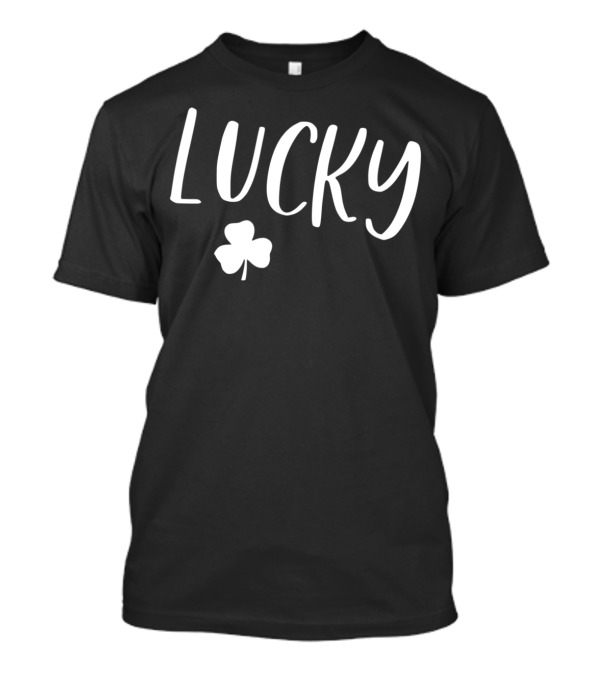 Lucky Shamrock Matching Couple T-Shirt