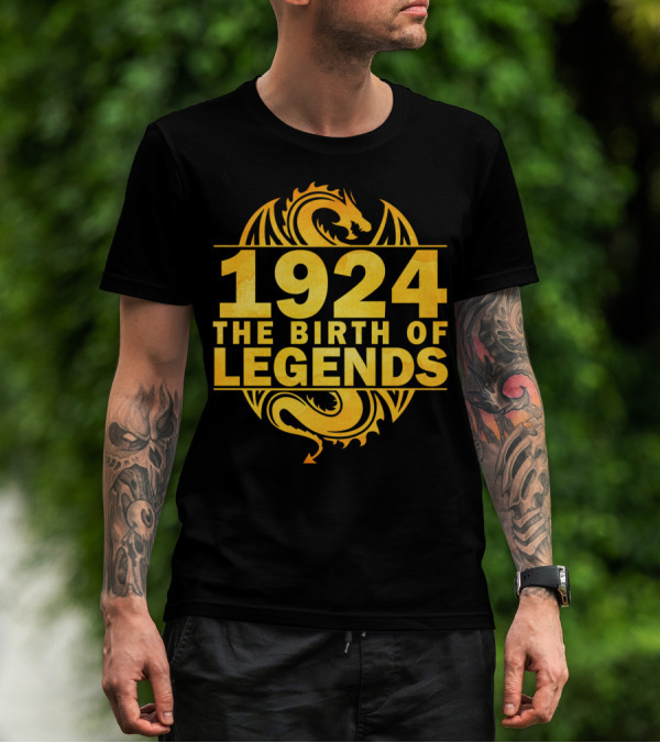 1924 The Birth Of Legends Dragon T-Shirt