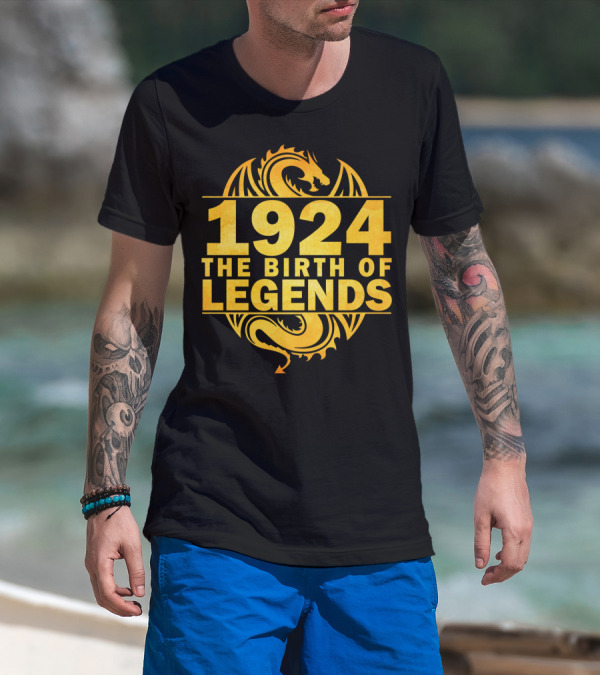 1924 The Birth Of Legends Dragon T-Shirt