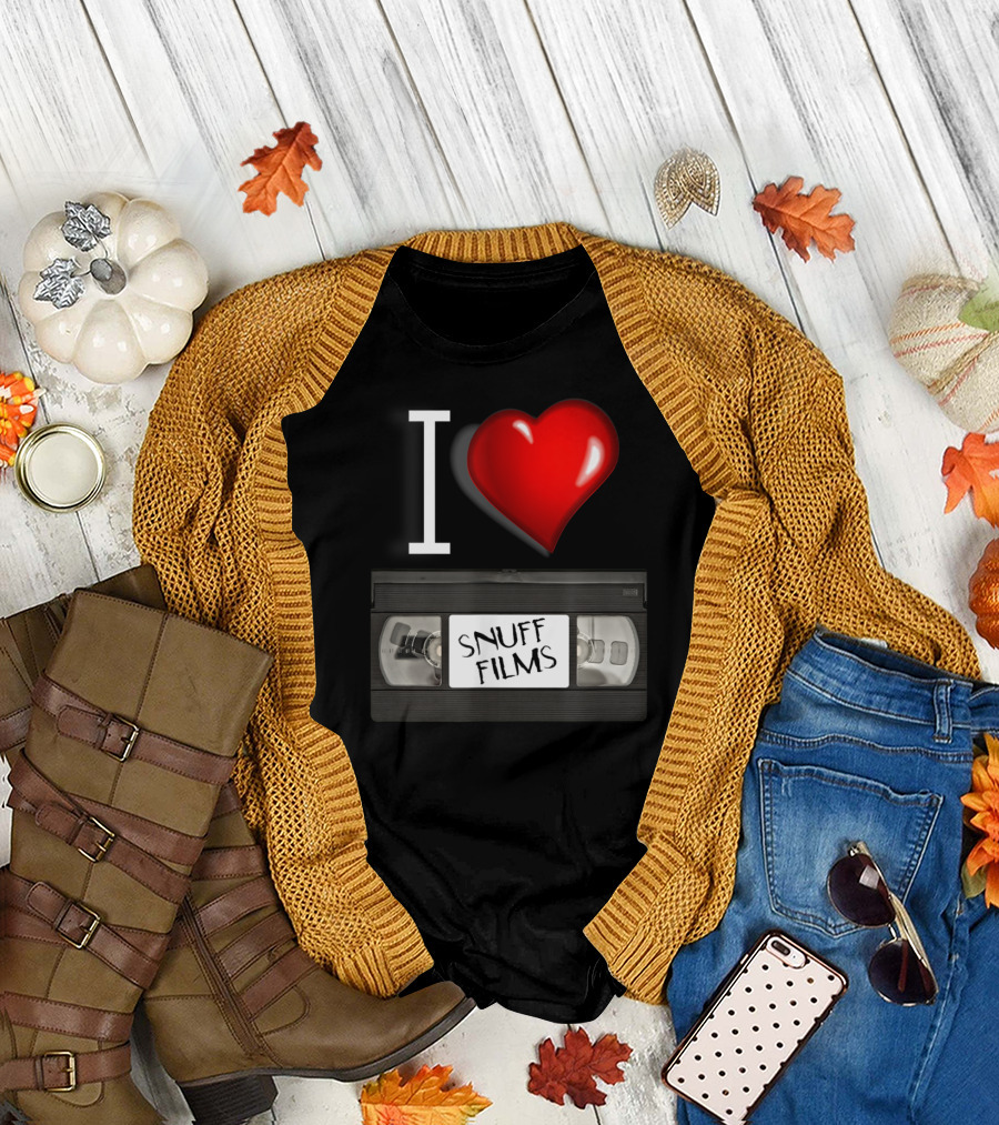 I Heart Snuff Films VHS T-Shirt
