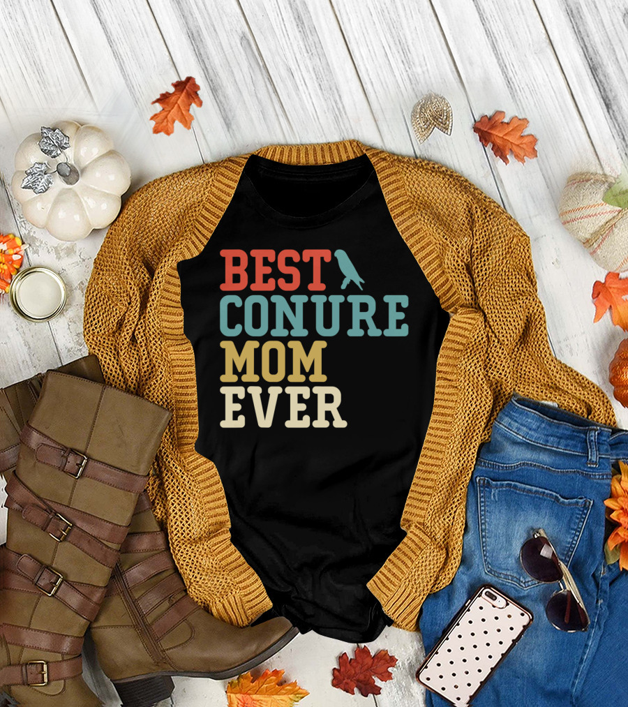 Best Conure Mom Ever Bird T-Shirt