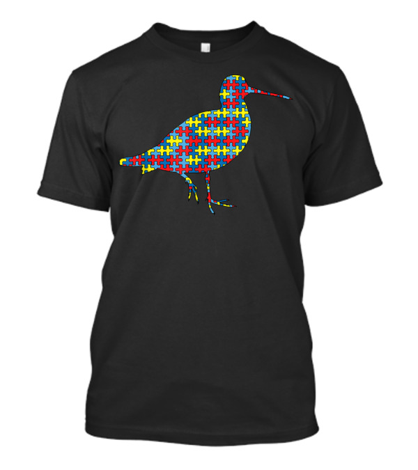 Booby Bird Puzzle Autism Awareness Day T-Shirt
