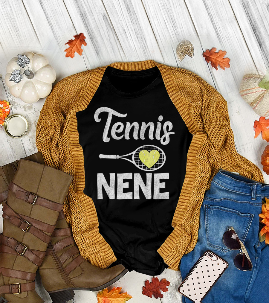 Nene Tennis Heart Racket T-Shirt