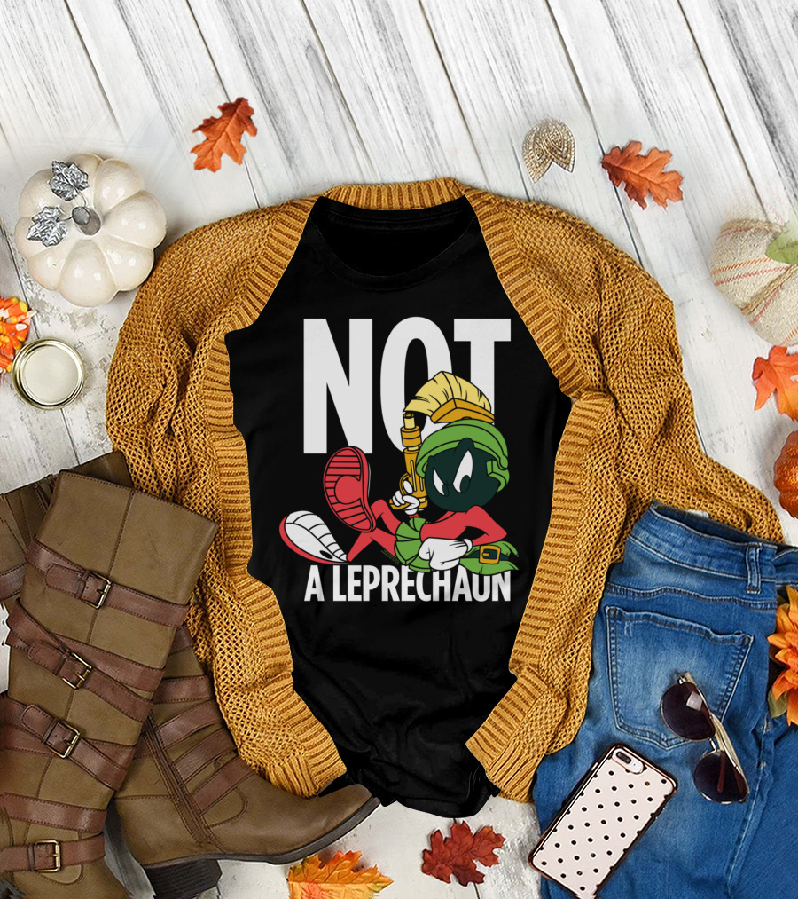 Looney Tunes Marvin The Martian Not A Leprechaun T-Shirt