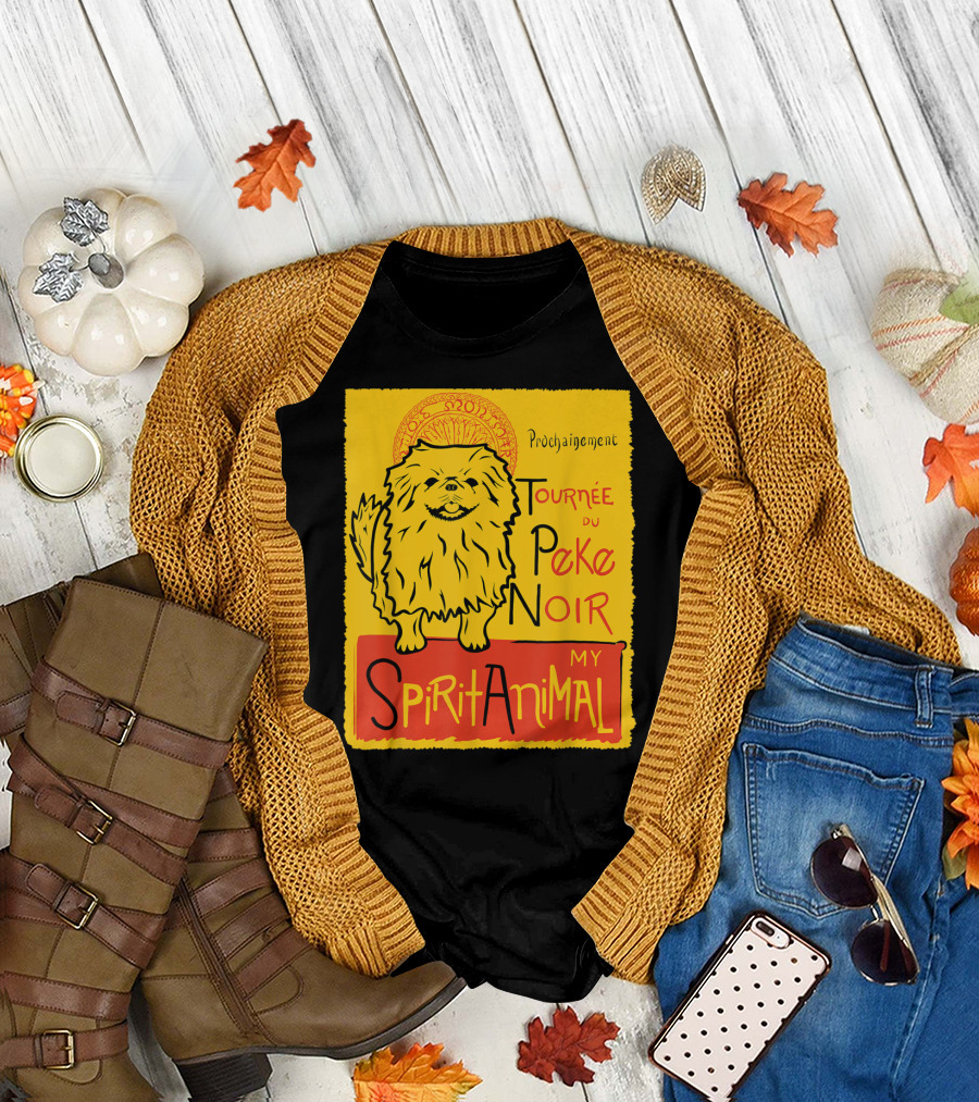 Prochainement Tournée du Peke Noir My Spirit Animal T-Shirt