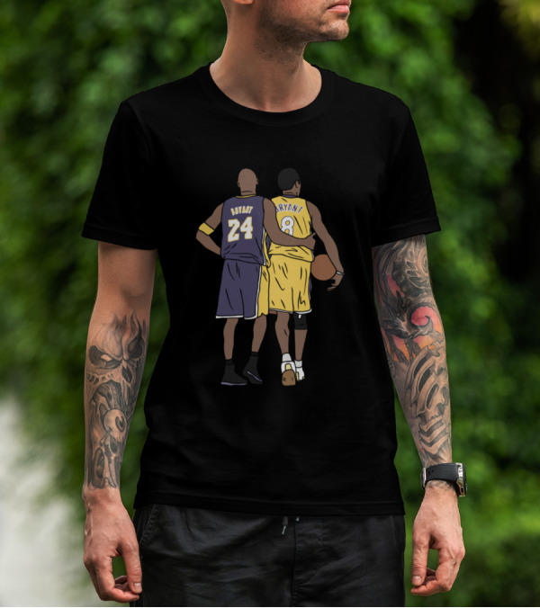 Bryant 24 8 Young Kobe And Old Kobe T-Shirt