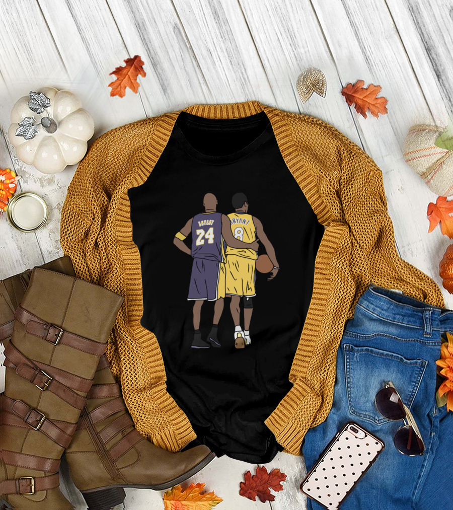 Bryant 24 8 Young Kobe And Old Kobe T-Shirt