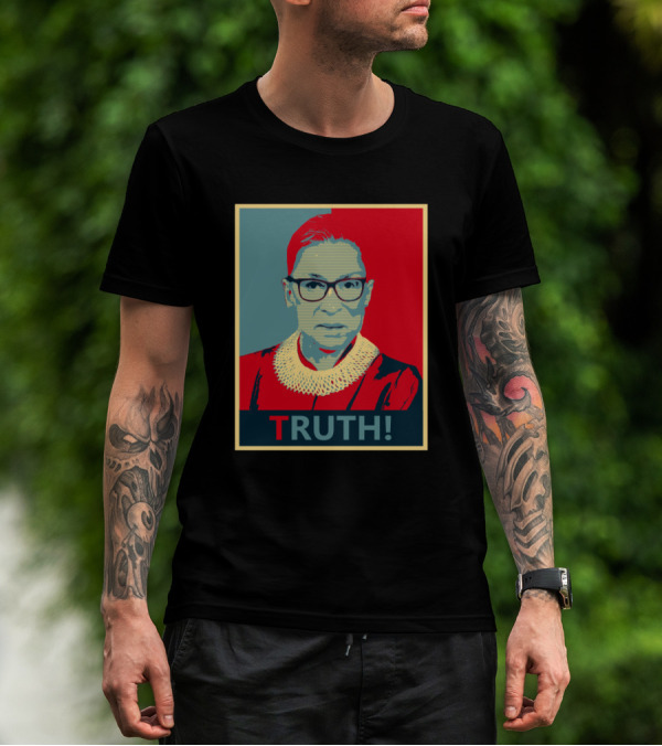 Ruth Bader Ginsburg TRUTH RBG Iconic T-Shirt
