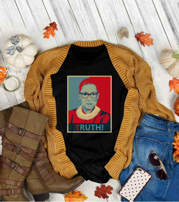 Ruth Bader Ginsburg TRUTH RBG Iconic T-Shirt