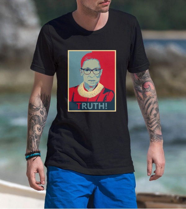 Ruth Bader Ginsburg TRUTH RBG Iconic T-Shirt
