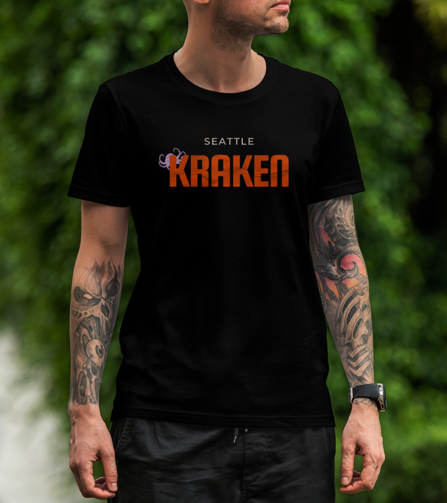 SEATTLE KRAKEN Seattle Kraken Team Branding T-Shirt