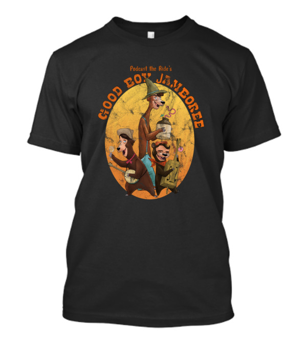 Podcast The Ride's Good Boy Jamboree Theme Parks T-Shirt