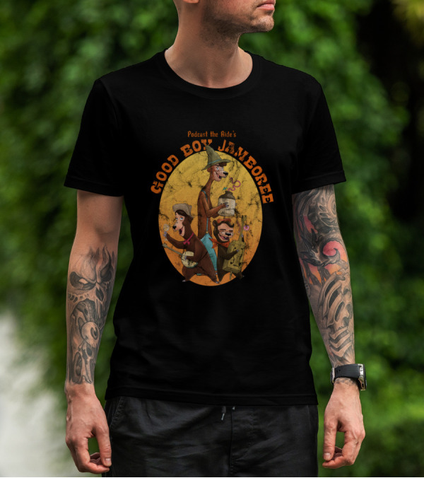 Podcast The Ride's Good Boy Jamboree Theme Parks T-Shirt
